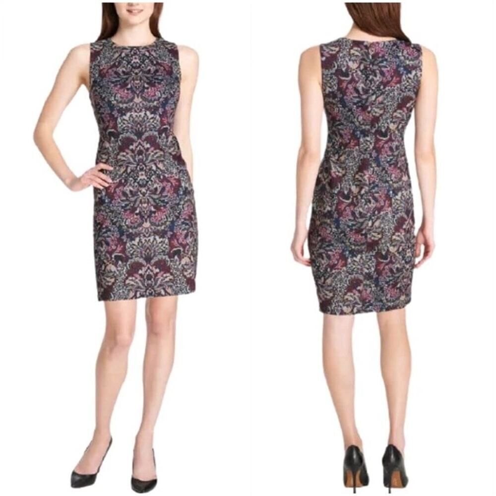 Tommy Hilfiger Paisley Sheath Dress